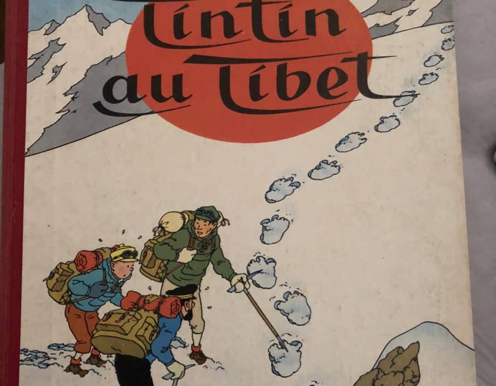 BD : Tintin au Tibet