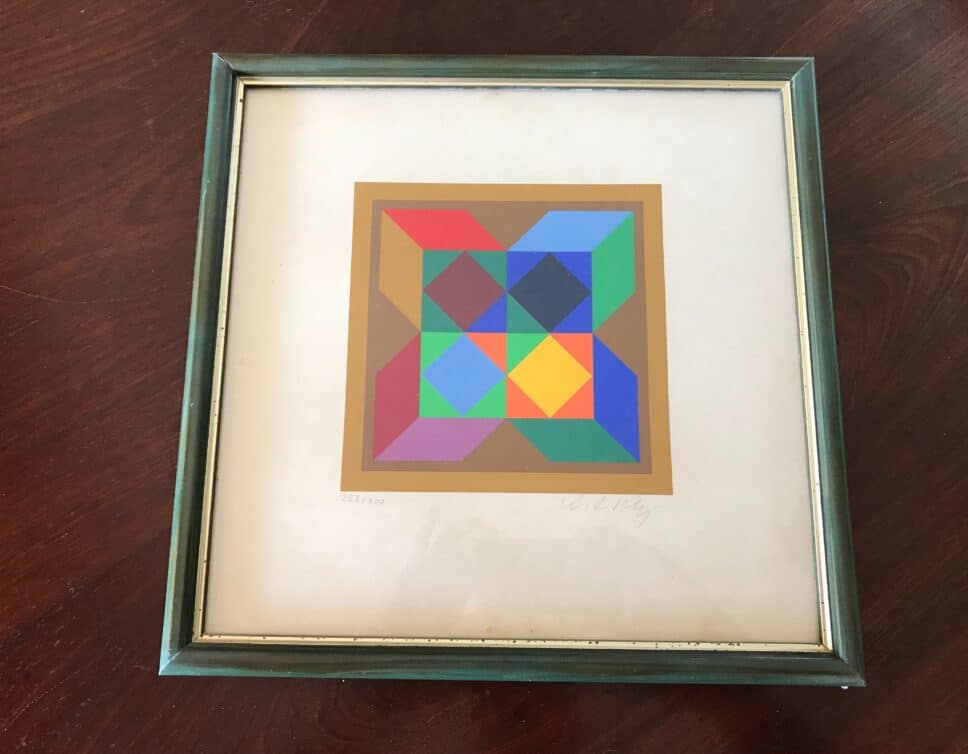 Lithographie Vasarely