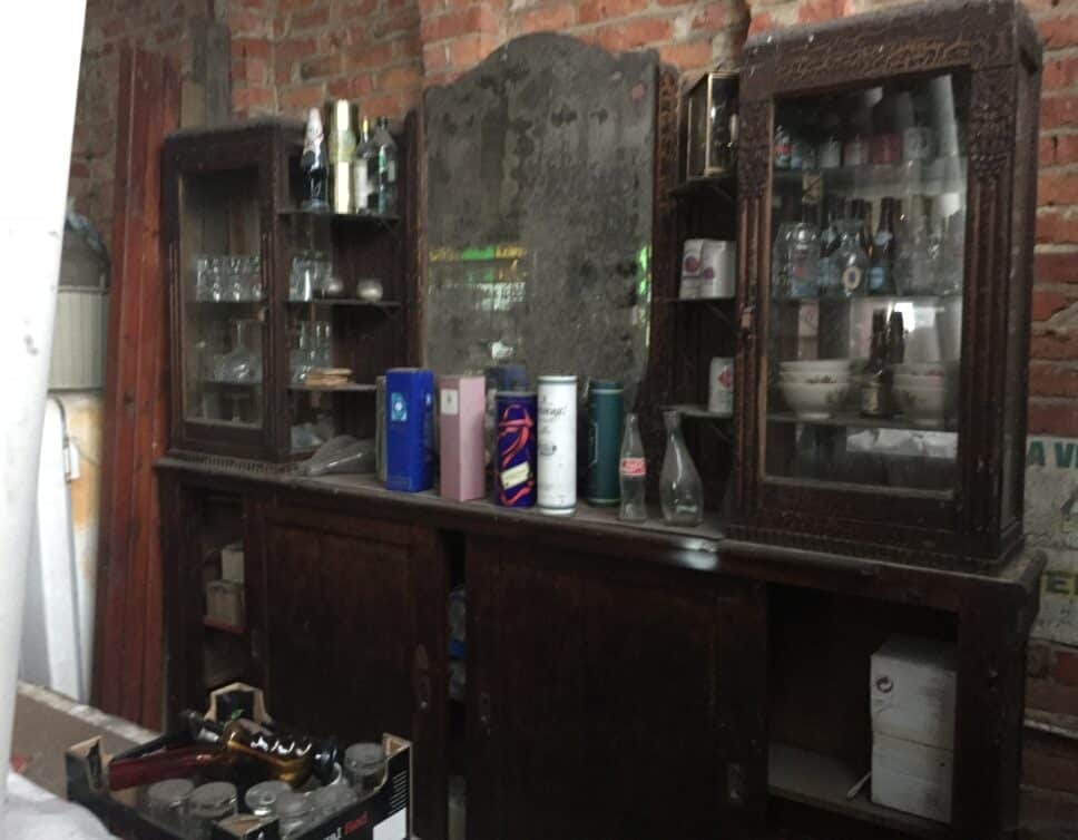Ancien comptoir de bar