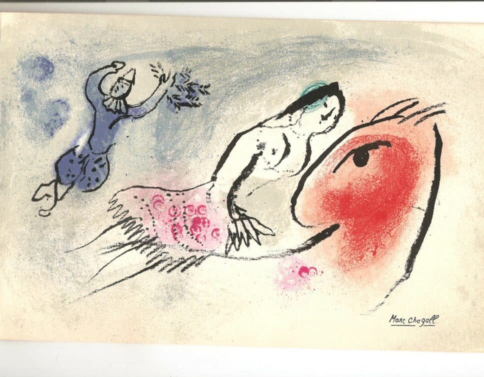 lithographie de Marc Chagall