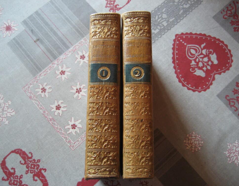 Estimation Livre, manuscrit: Dictionnaire 2 tomes