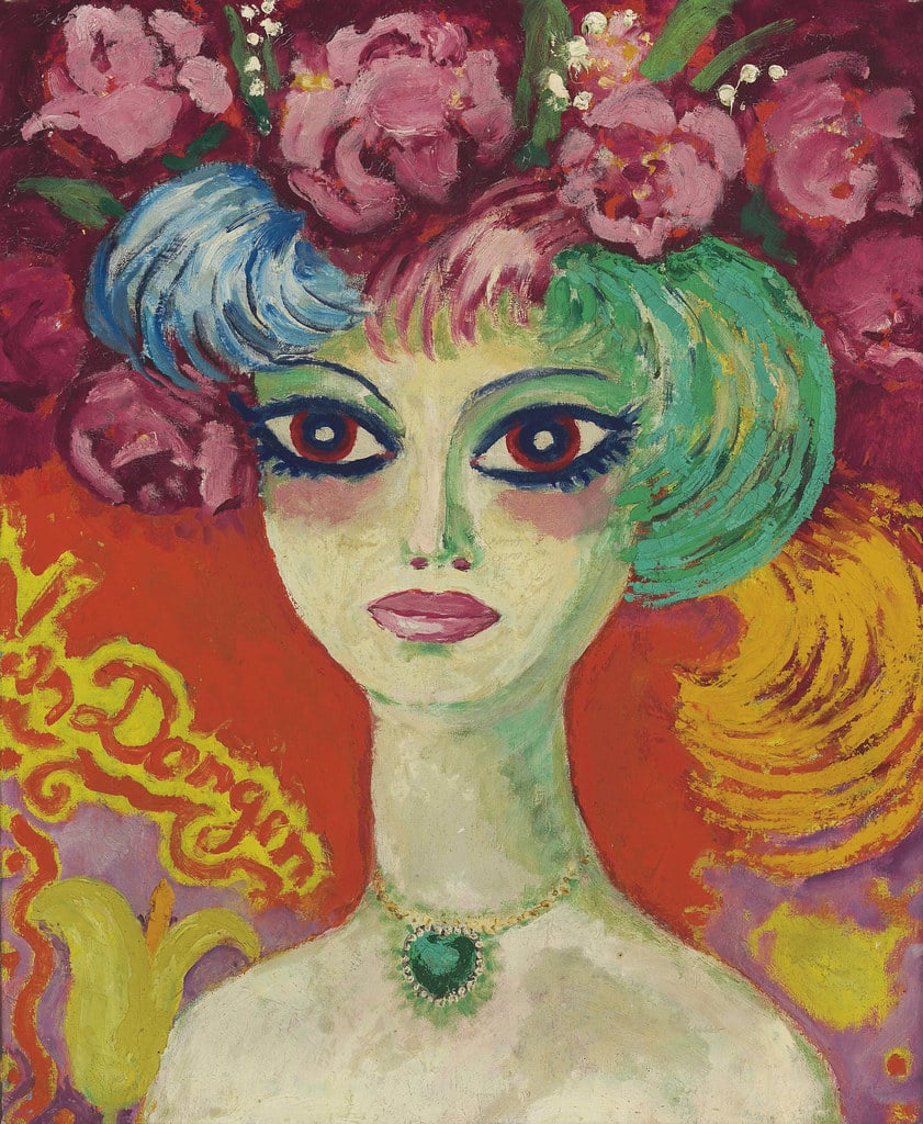 Kees Van Dongen, Portrait d'une femme Estimation Kees Van Dongen gratuite