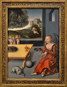 "La Mélancolie" (Lucas Cranach l'Ancien, 1472-1553) - Colmar (Haut-Rhin) - Musée Unterlinden Estimation gratuite Lucas Cranach l'Ancien