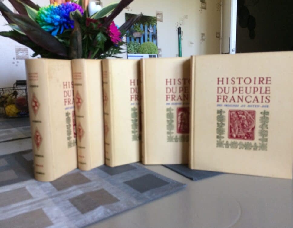 Estimation Livre, manuscrit: Histoire du peuple français 5 tomes