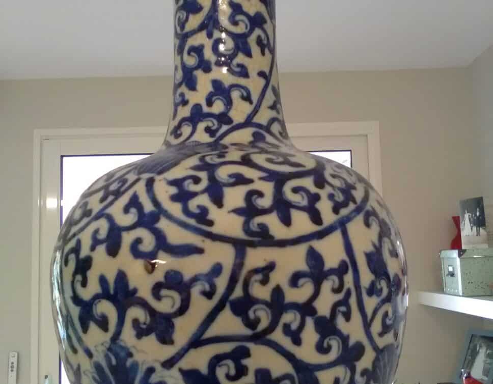 Art d’Asie: Vase provenance Saïgon ancien
