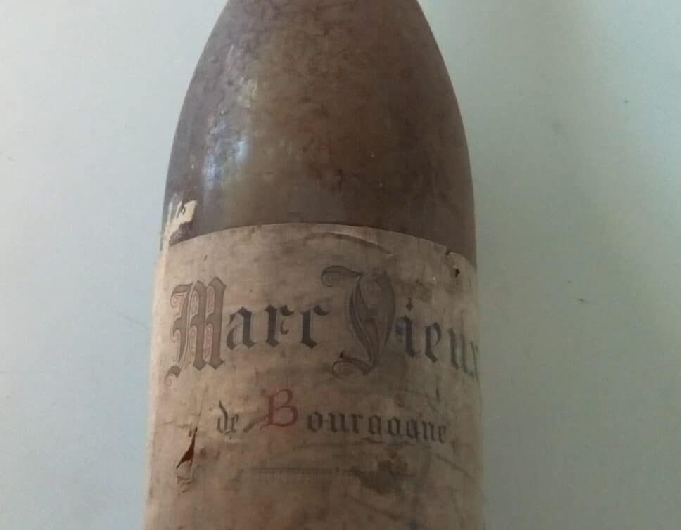 Vin Enchere: Bouteille Marc vieux de Bourgogne