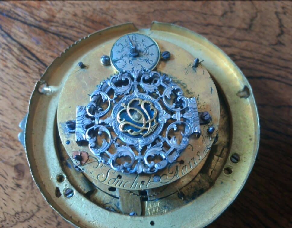Estimation Montre, horloge: Mécanisme pendule Souchet Paris