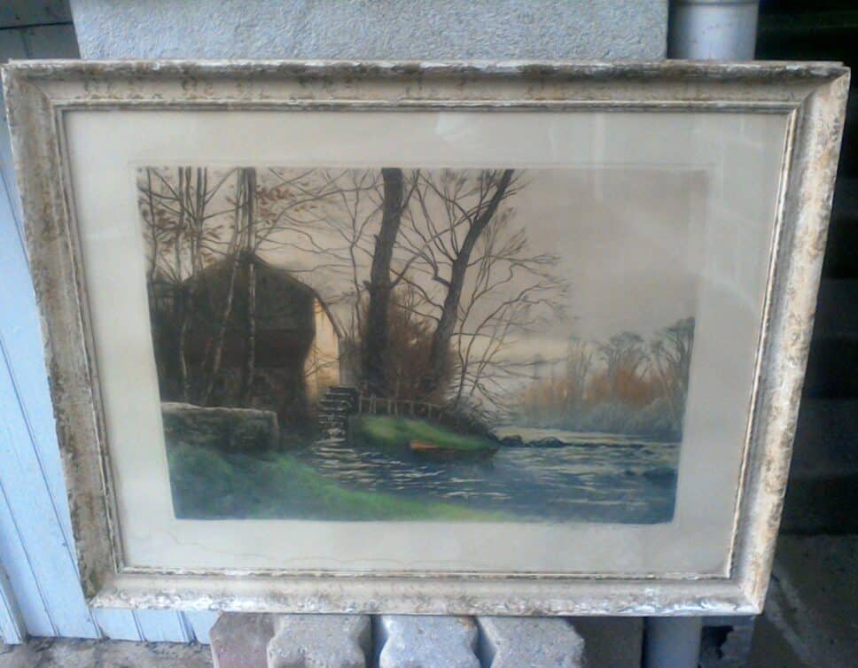 Ancienne lithographie