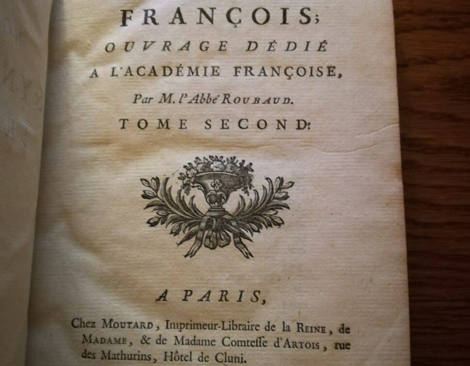 Estimation Livre, manuscrit: livre nouveaux synonymes françois