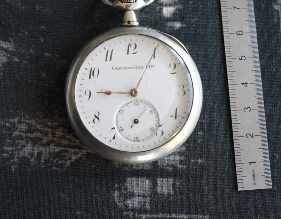 Estimation Montre, horloge: MONTRE A GOUSSET avec inscription