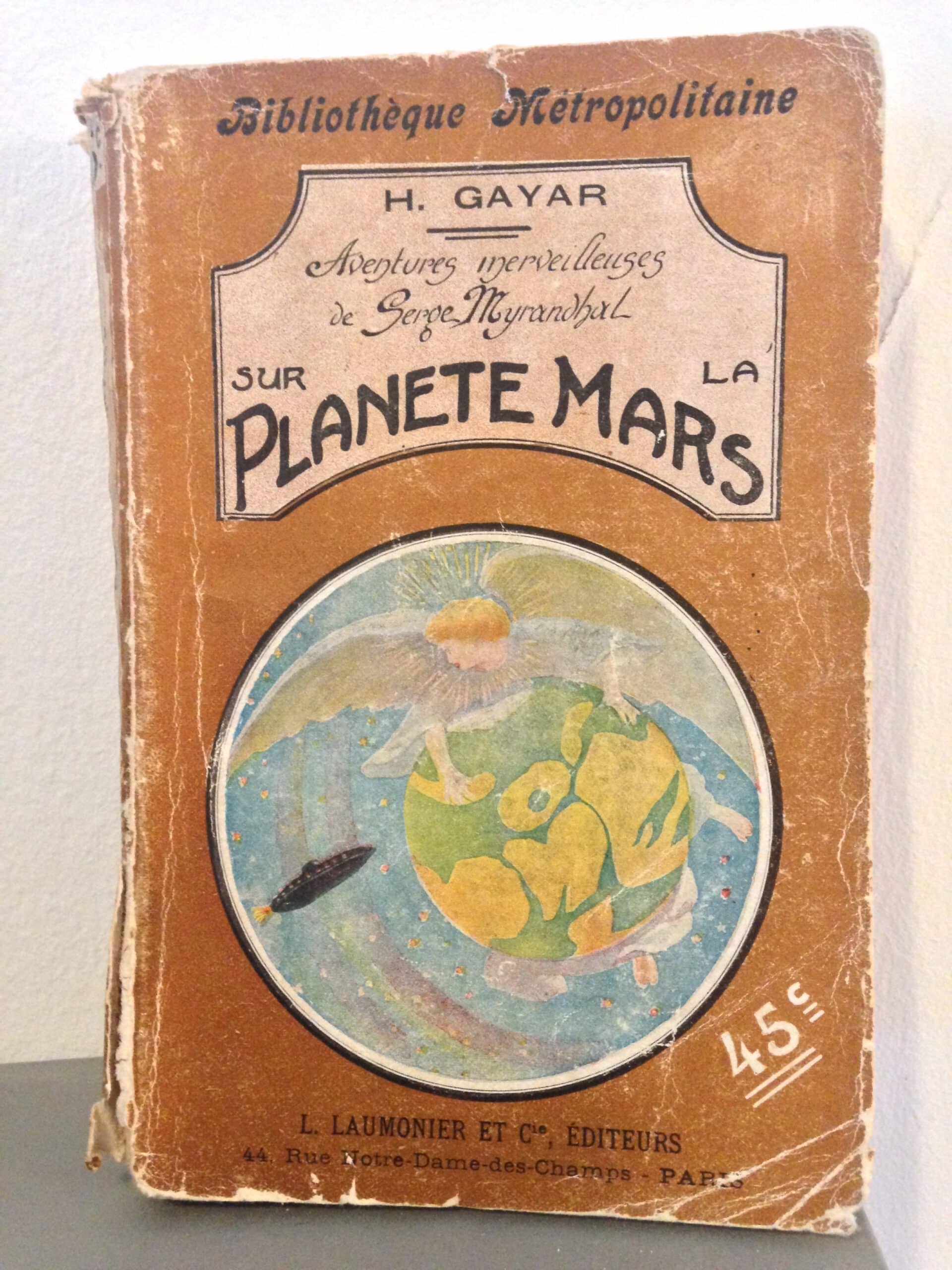 « Sur la Planète Mars » par H. Gayar 1908