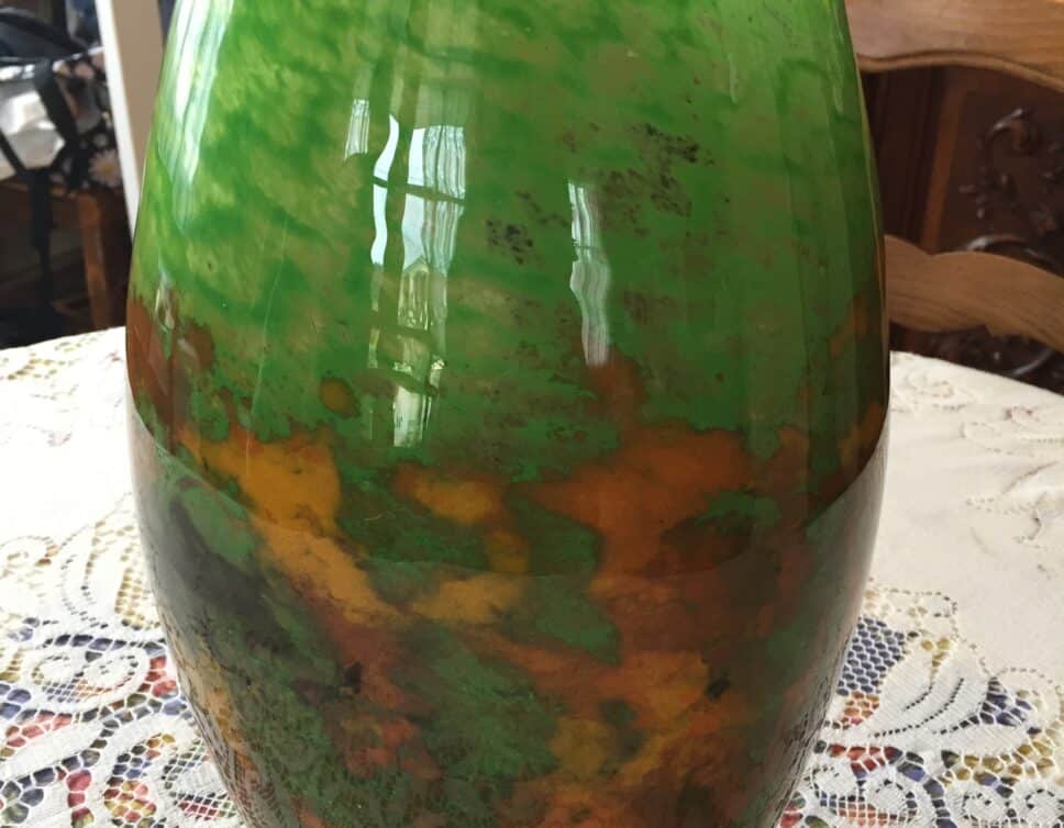 Vase Pâte de verre – Degué