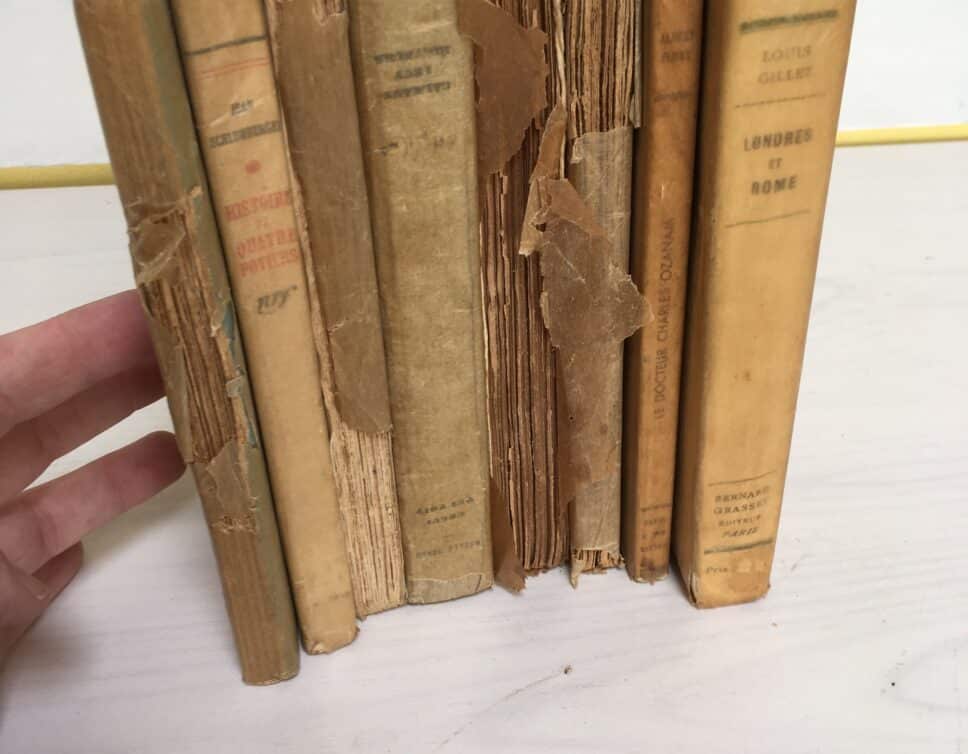 Estimation Livre, manuscrit: Livres anciens emballages d’époque