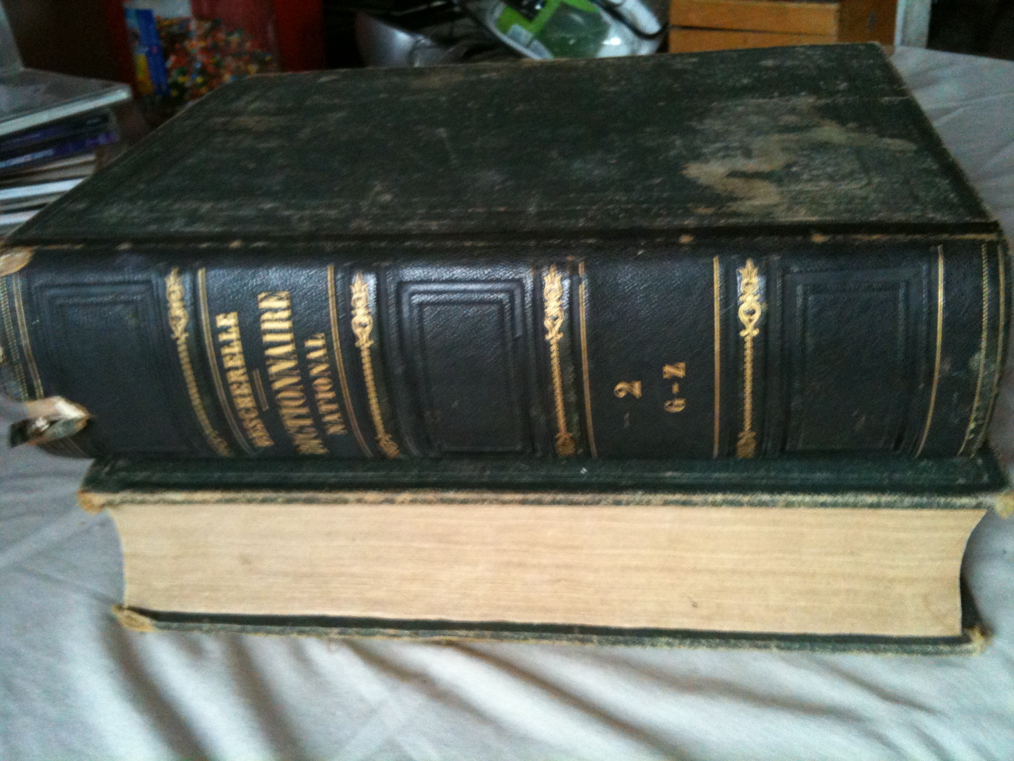 Estimation Livre, manuscrit: Dictionnaire National 1864