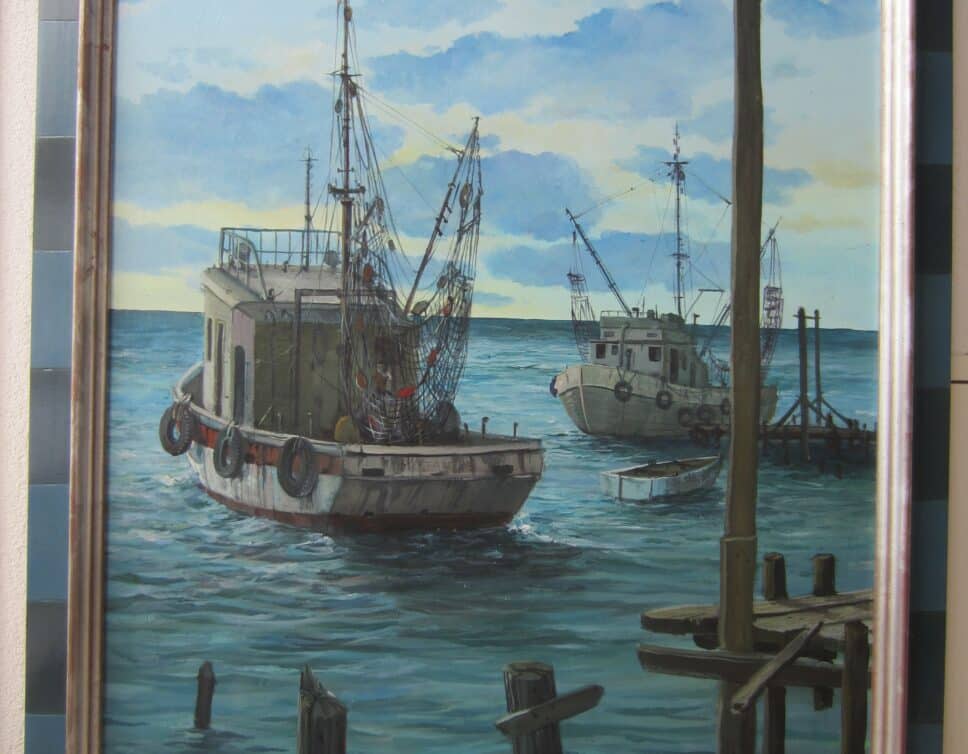 Peinture Tableau, Pastel: Marine cubaine