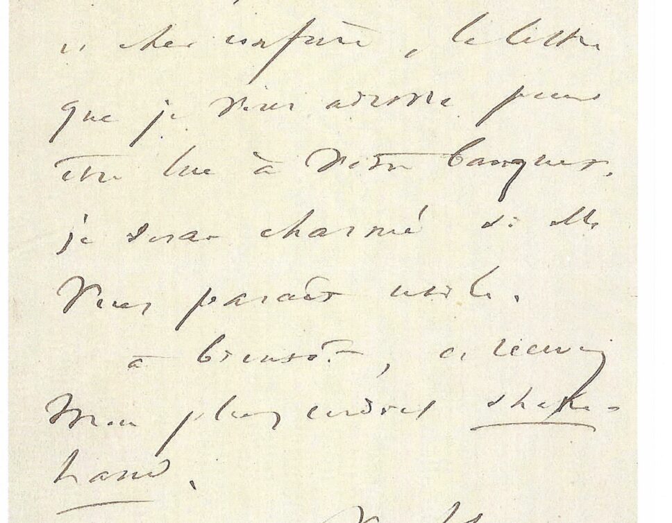 Estimation Livre, manuscrit: Manuscrit de Victor Hugo