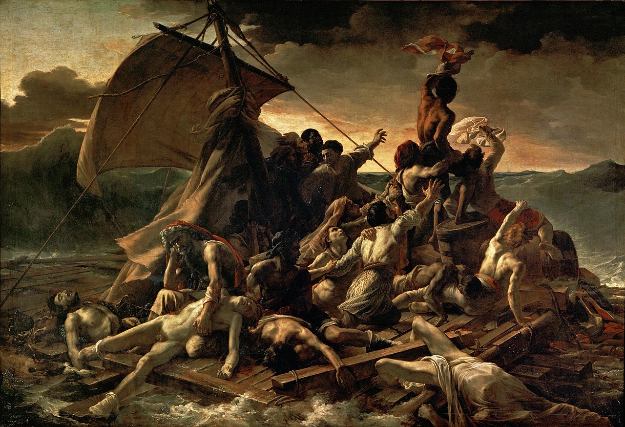 Le Radeau de La Méduse (1818-1819), Paris, musée du Louvre.