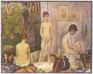 Estimation Les Poseuses de Georges Seurat : prix et cote - gratuit en 24h 