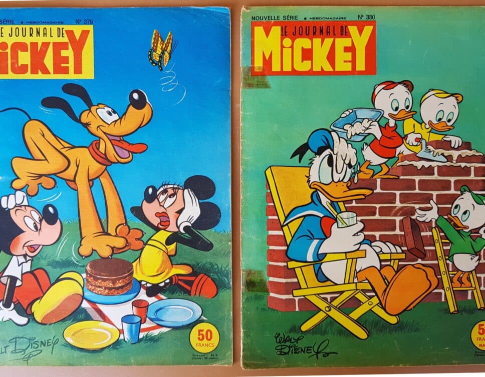 Journal de Mickey n° 379 et 380