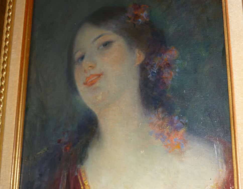 Peinture Tableau, Pastel: portrait de femme