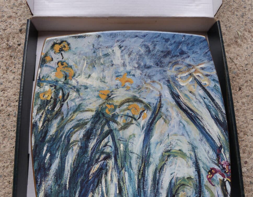 Assiette céramique reproduction Claude Monet