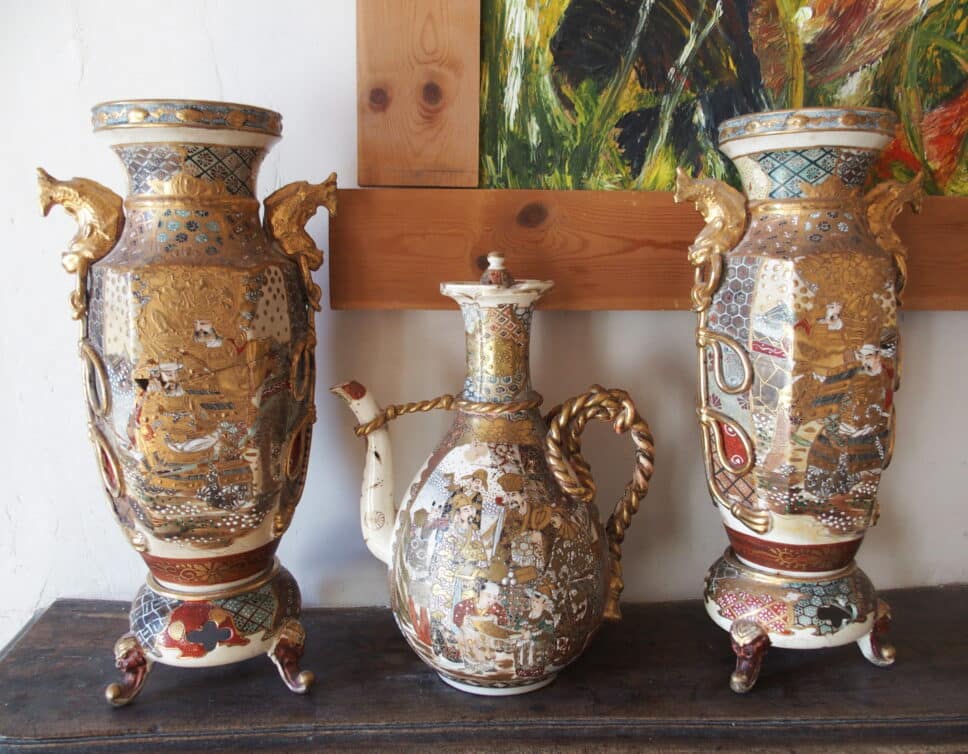 ensemble poteries chinoises