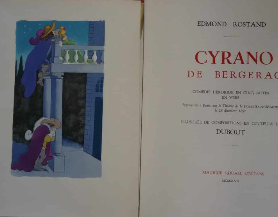 Estimation Livre, manuscrit: Cyrano de Bergerac – Dubout