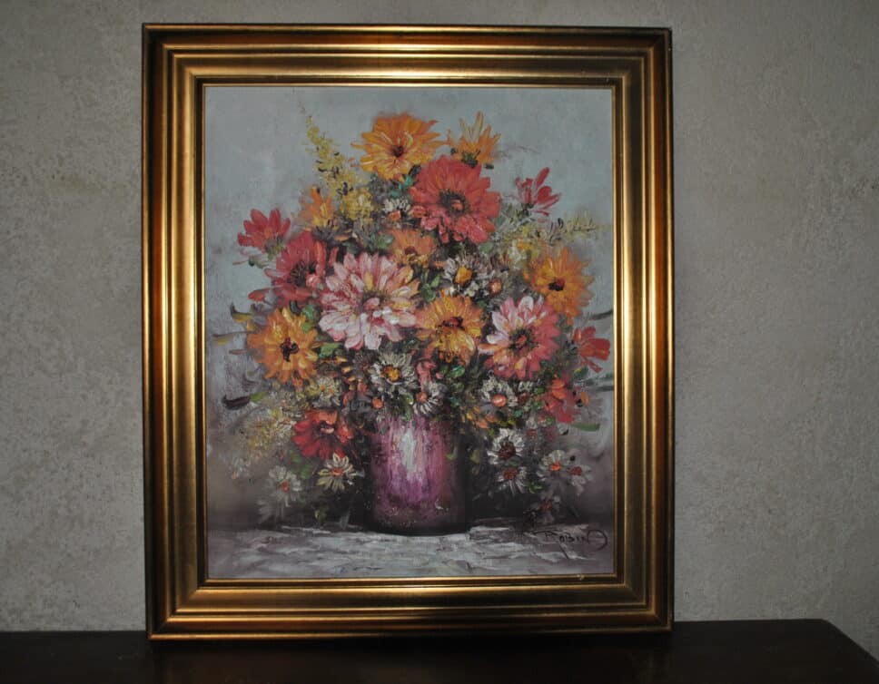 : ROBIN, « Composition florale », date ?
