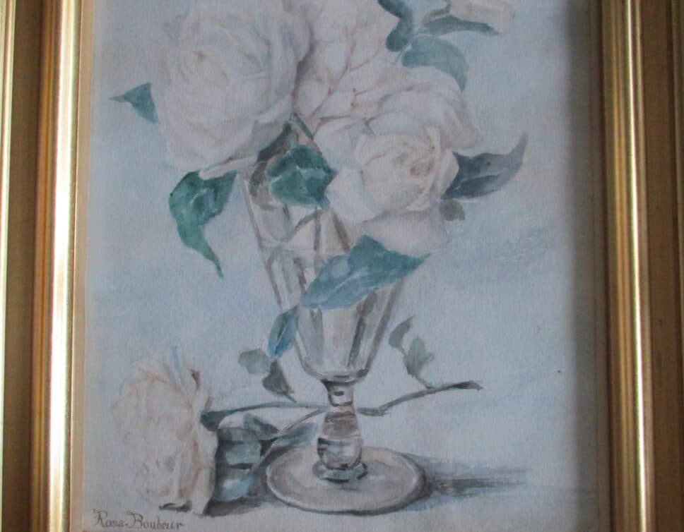 Peinture Tableau, Pastel: Pastel/aquarelle sur papier signée Rosa Bonheur