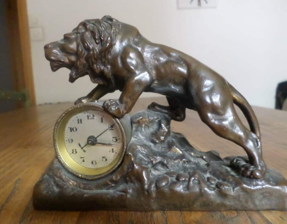 Estimation Montre, horloge: pendulette bronze