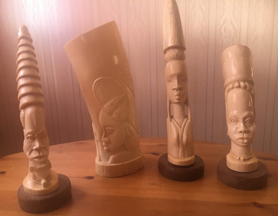 Statues ivoire