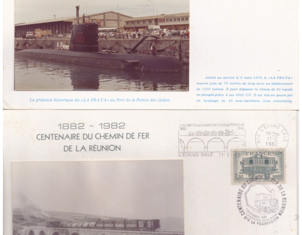 Cartes timbres Ile de la Réunion