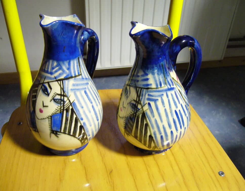 2 Vases siigné CARDINAL
