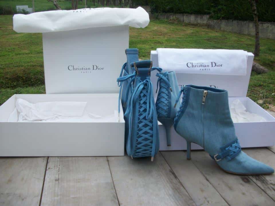 panoplie chaussures et sac Dior