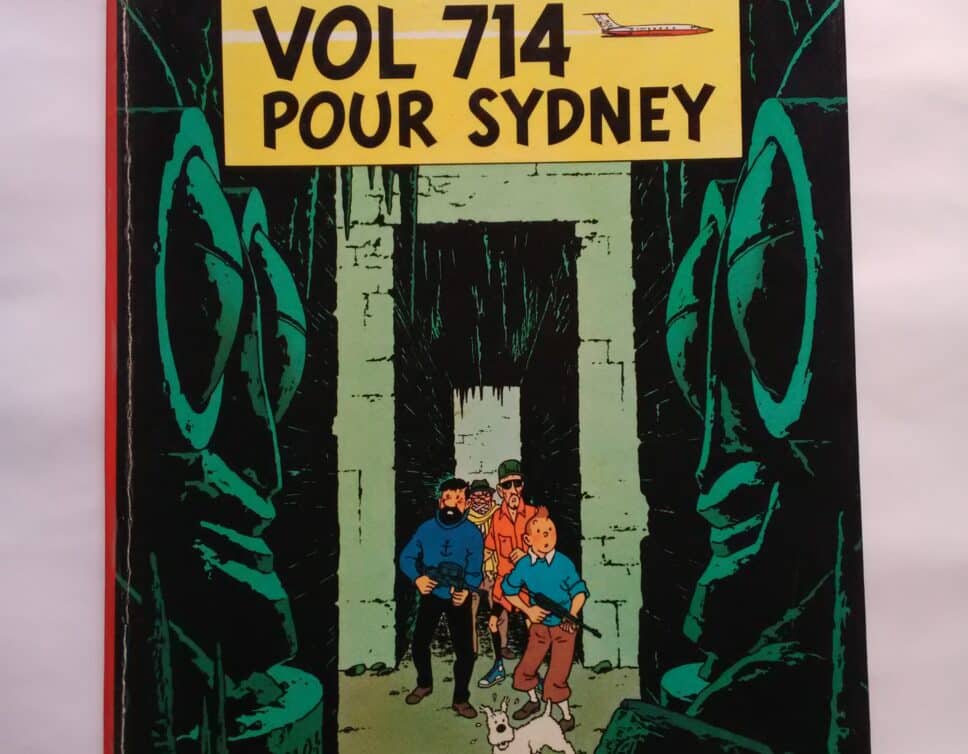 Album Tintin « vol 714 pour Sydney »