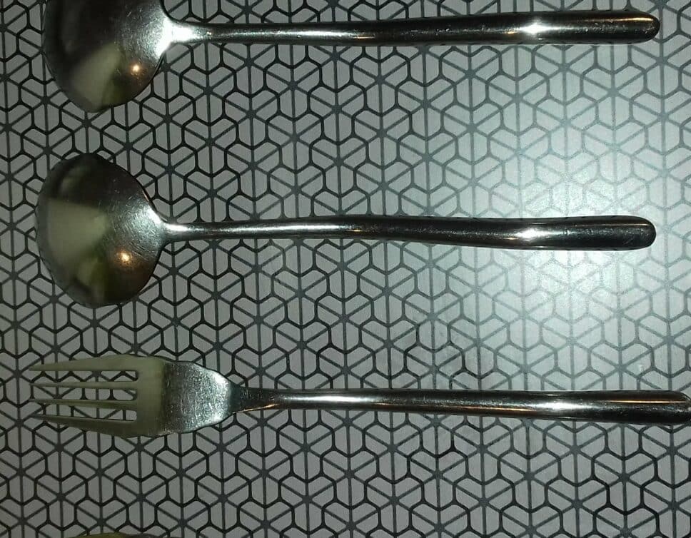 : cuilléres et fourchettes acier inoxydable isabel lam