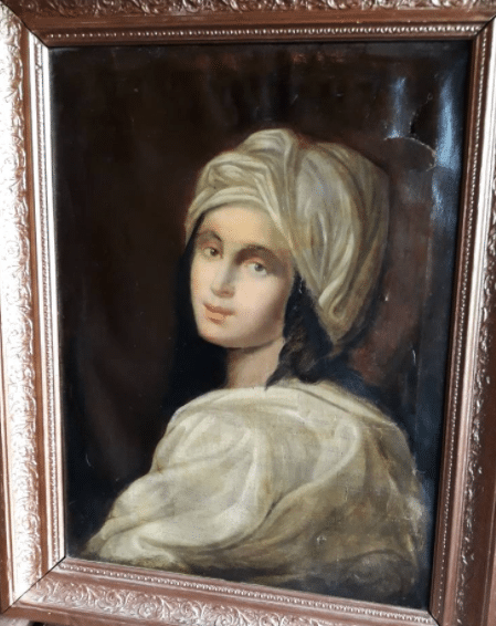 Peinture Tableau, Pastel: Originale peinture a l’huile, Eugene Delacroix