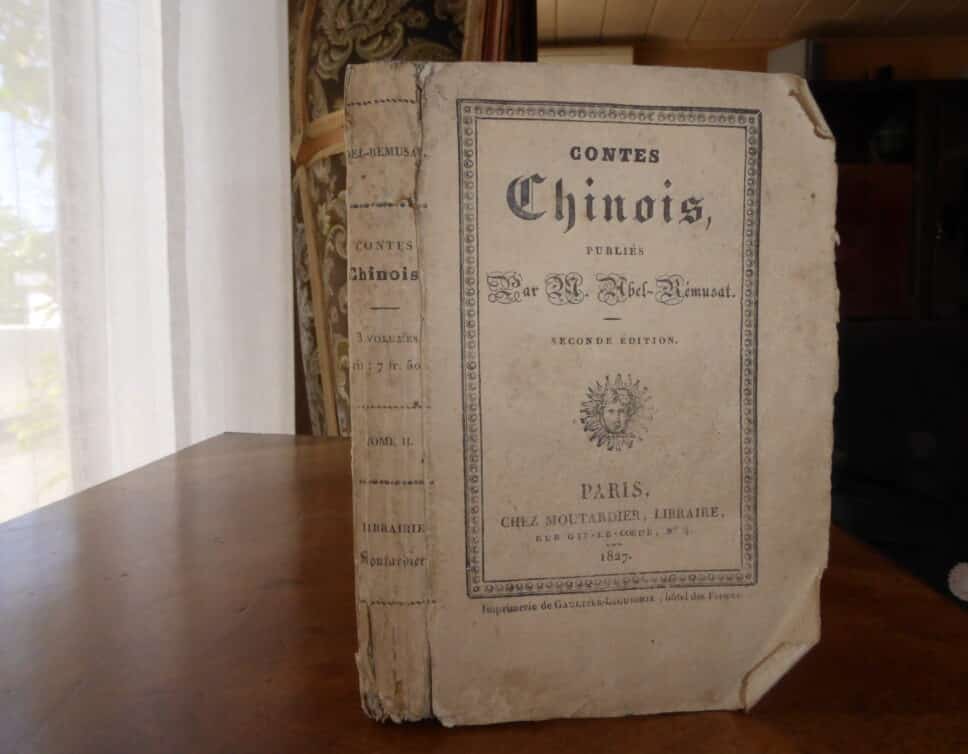 Estimation Livre, manuscrit: Livre Contes CHINOIS 1827