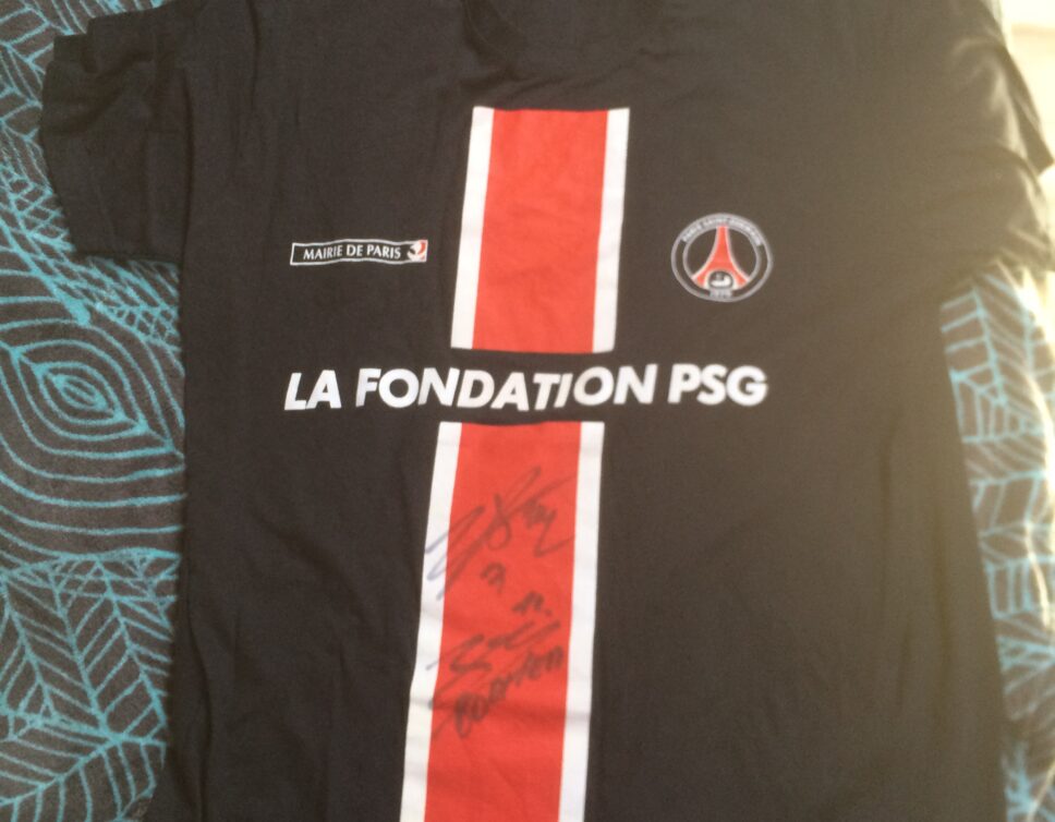 T-shirt PSG signée