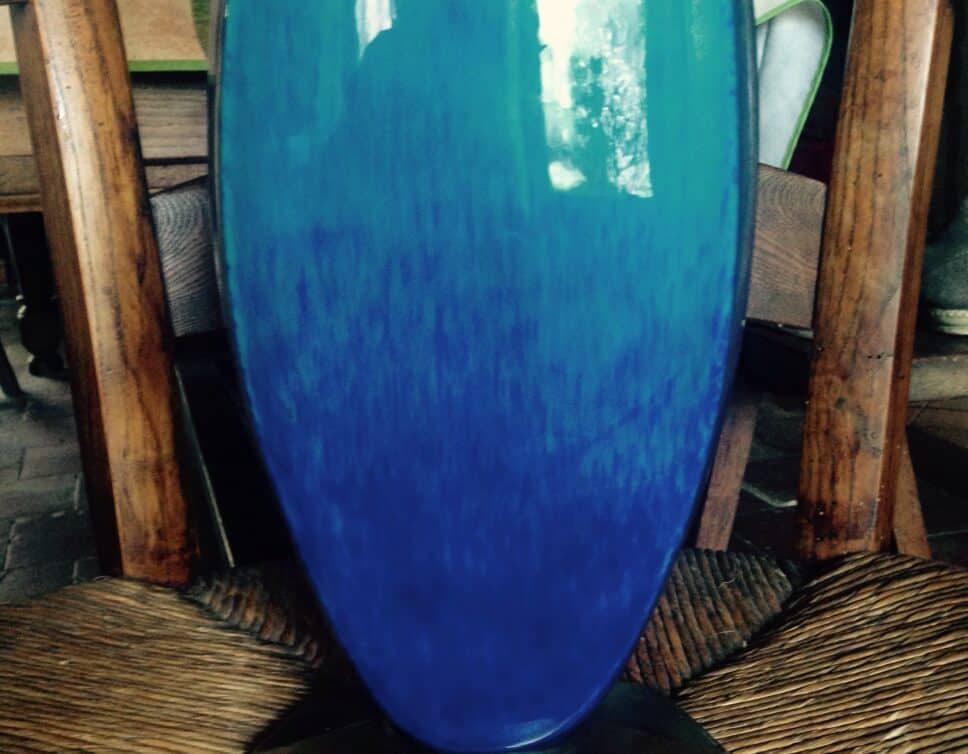 Vase bleu Paul millet