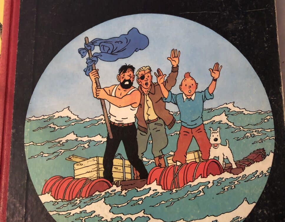 BD Tintin : Coke en stock