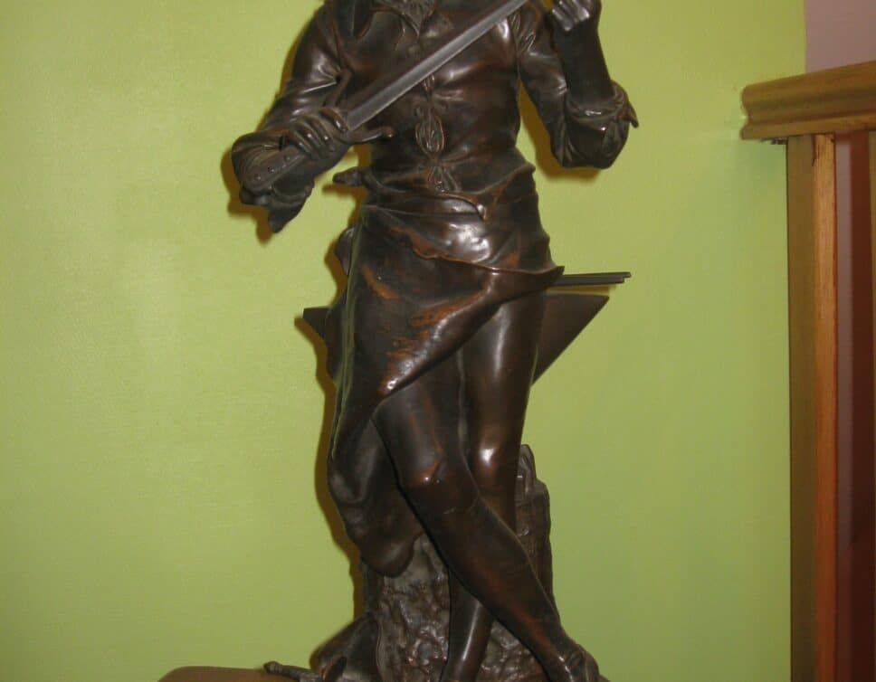 : Statuette bronze