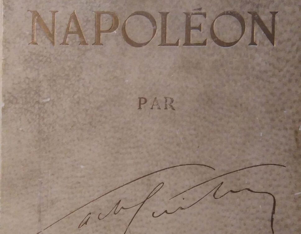 Estimation Livre, manuscrit: Napoleon par sacha guitry