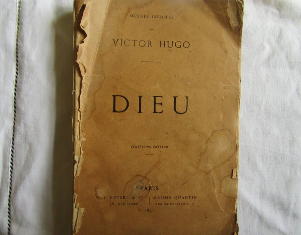 Estimation Livre, manuscrit: livre de victor  hugo