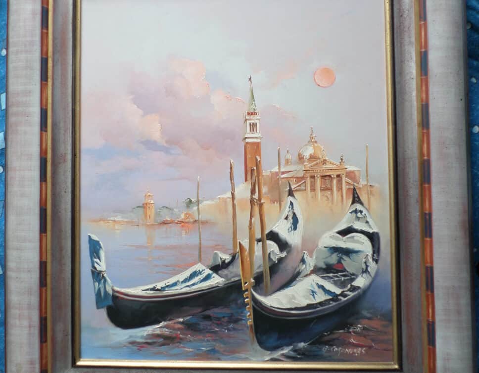 Peinture Tableau, Pastel: tableau signé Corominas
