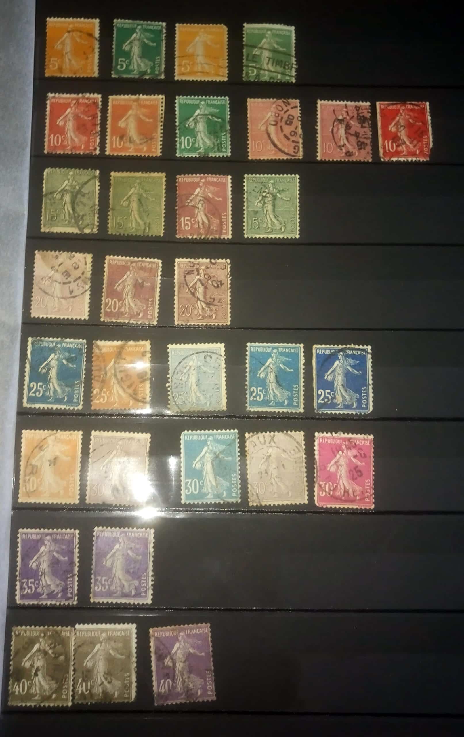 Divers timbres français