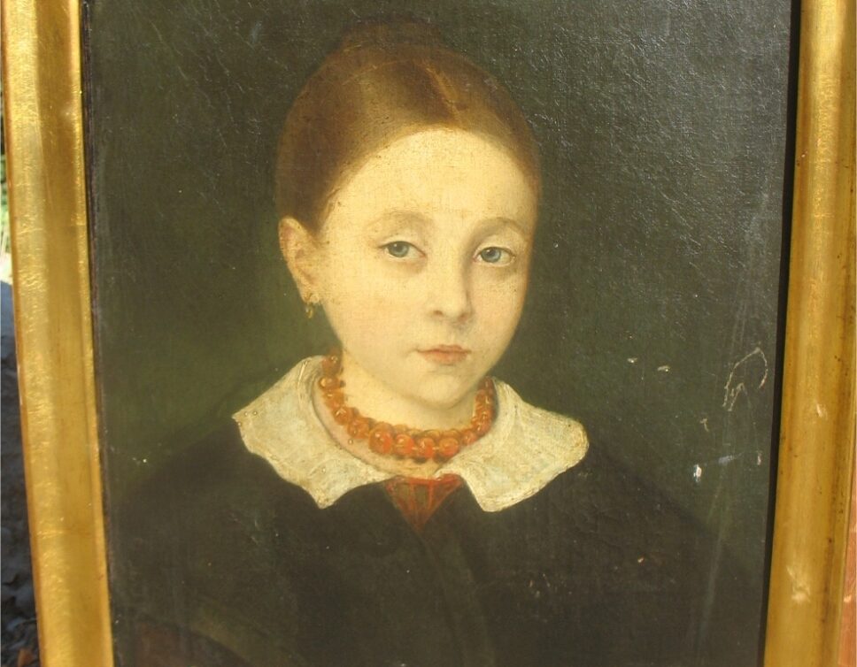 Peinture Tableau, Pastel: Portrait école flamande ou hollandaise