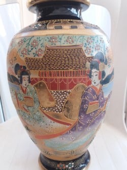 vase ancien satsuma origine Japon