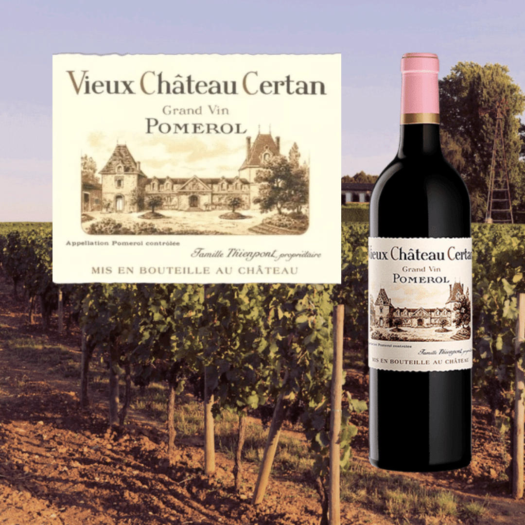 Vin Vieux Château Certan : estimation gratuite