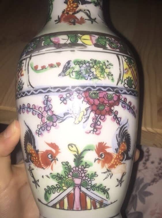 Estimation de valeur du Vase en porcelaine décoratif d’Art d’Asie